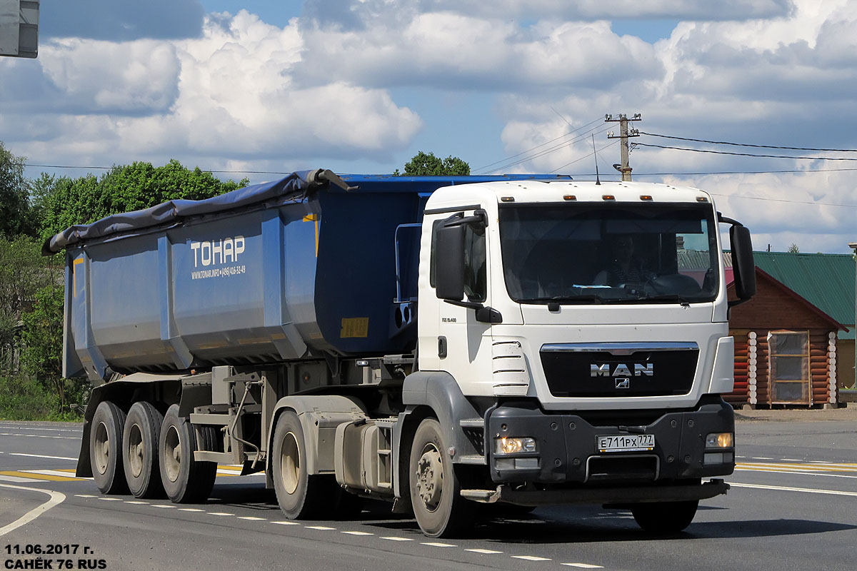 Москва, № Е 711 РХ 777 — MAN TGS 19.400