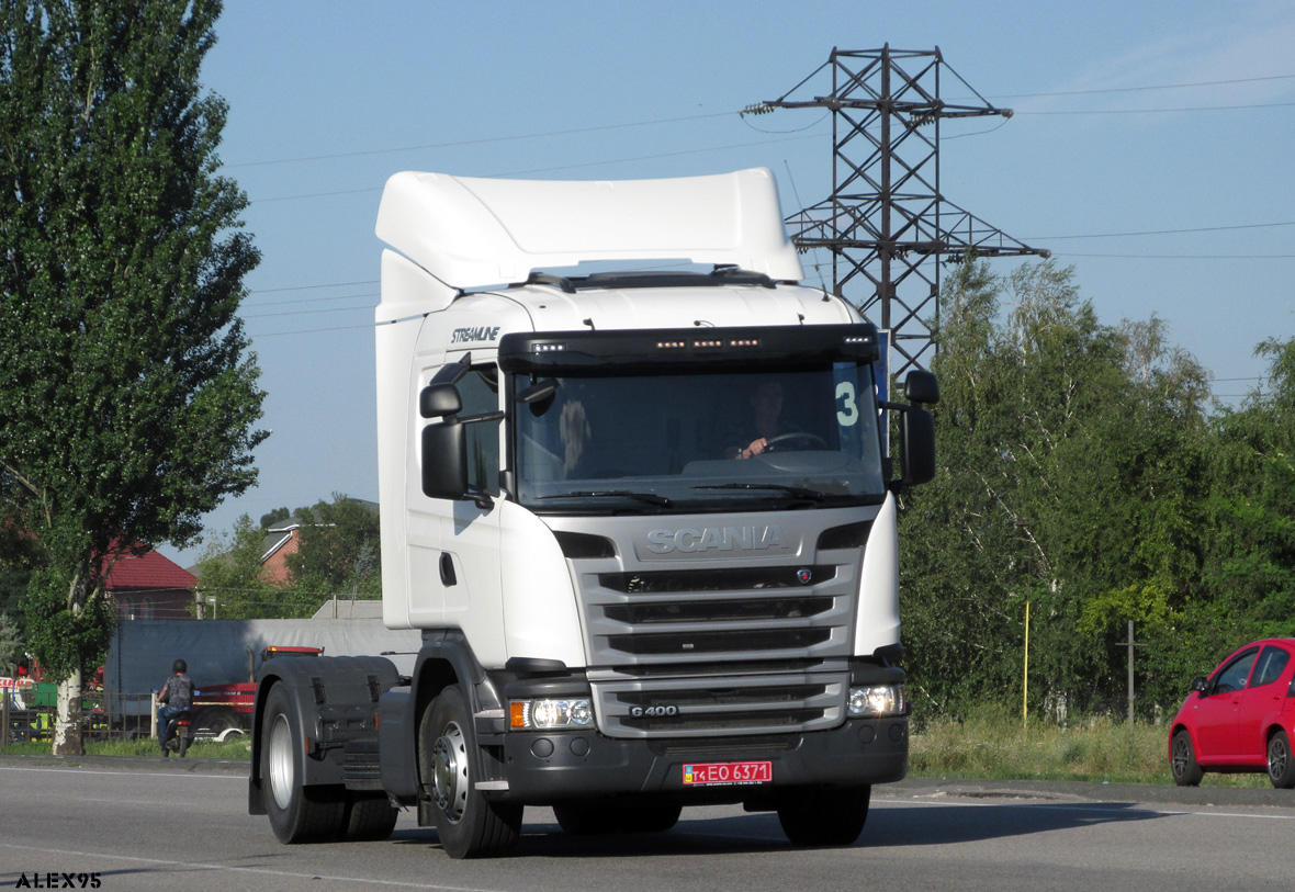 Днепропетровская область, № Т4 ЕО 6371 — Scania ('2013) G400