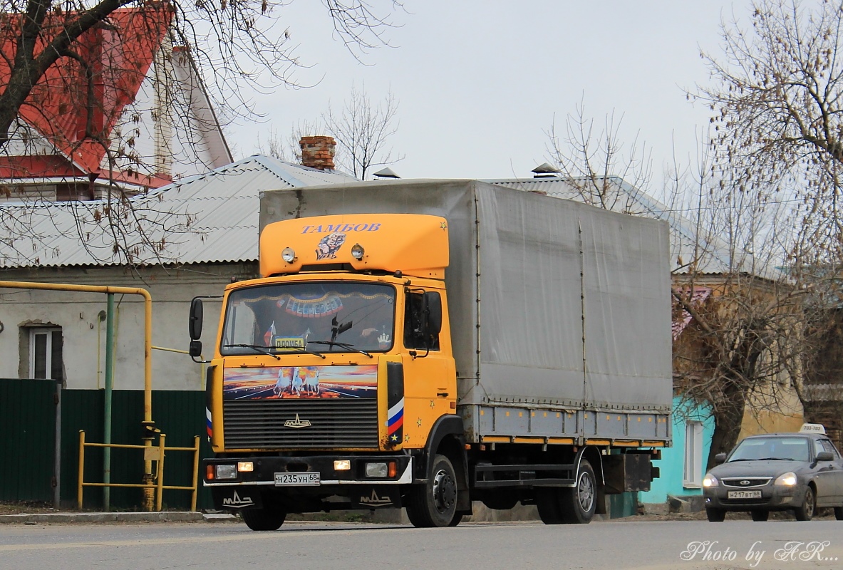 Тамбовская область, № Н 235 УН 68 — МАЗ-437041