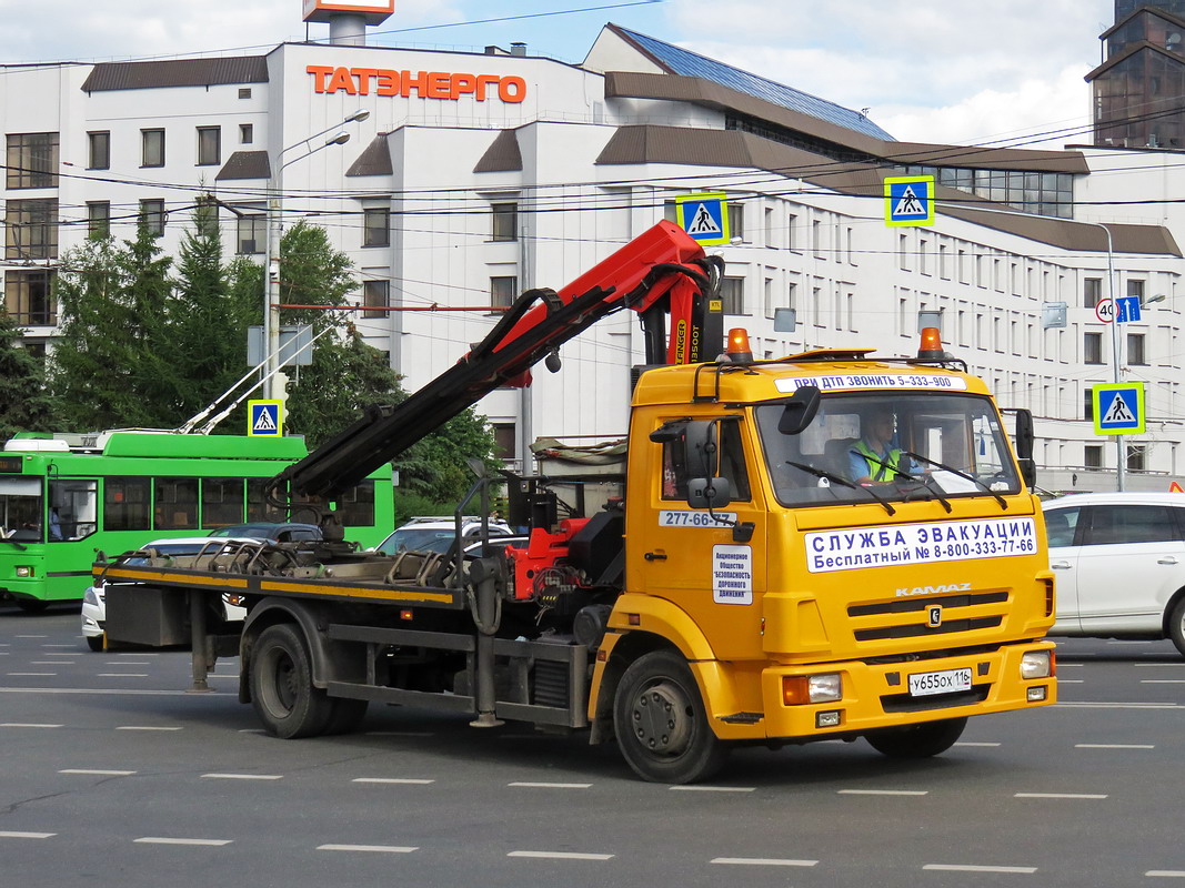Татарстан, № У 655 ОХ 116 — КамАЗ-4308-C4(25)