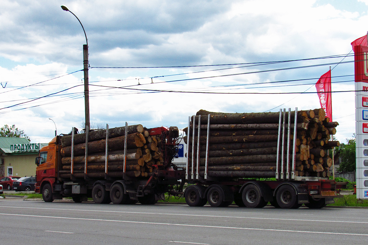 Ивановская область, № А 353 АО 37 — Scania ('1996, общая модель)