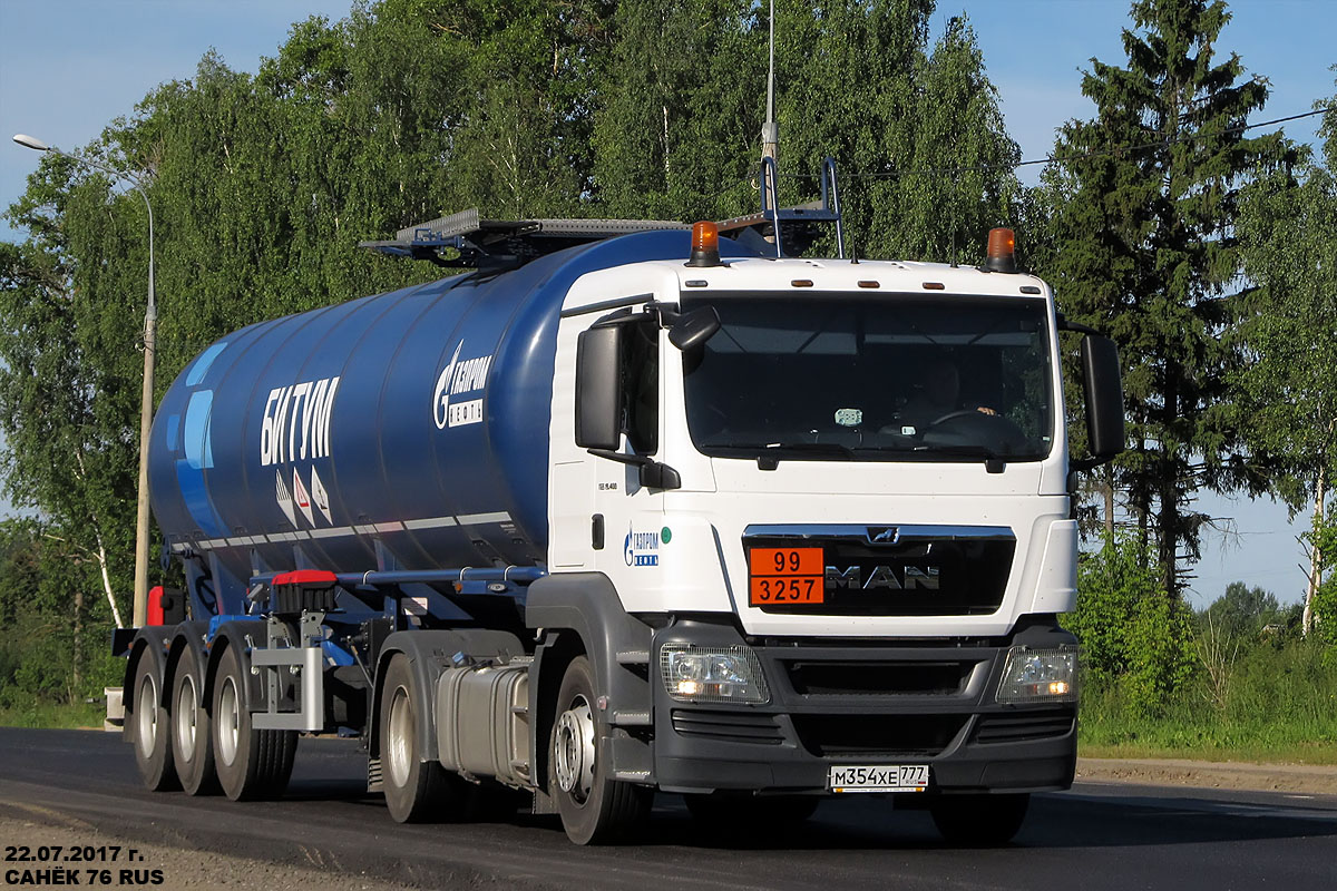Москва, № М 354 ХЕ 777 — MAN TGS 19.400