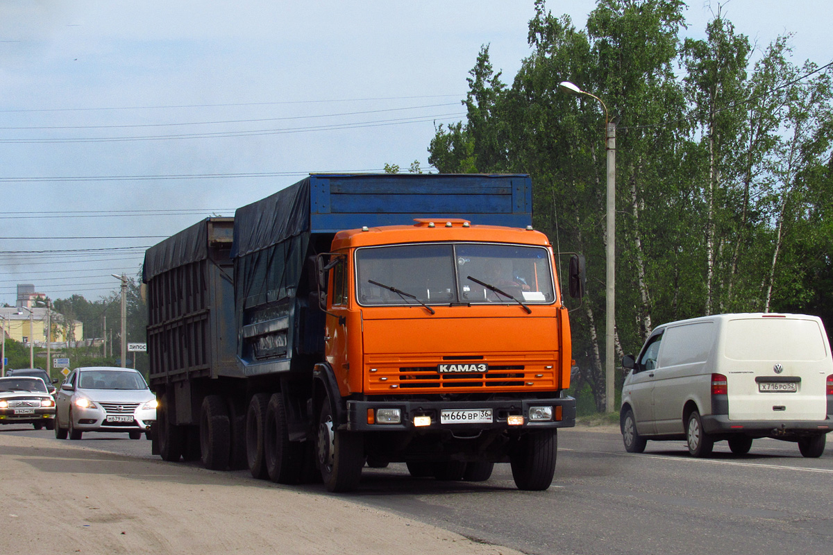 Воронежская область, № М 666 ВР 36 — КамАЗ-55111 (общая модель)