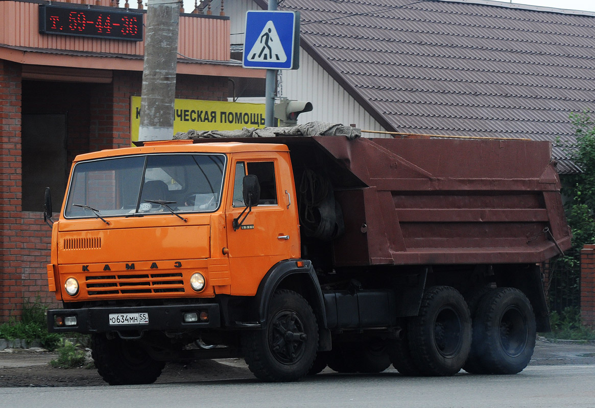 Омская область, № О 634 МН 55 — КамАЗ-5511