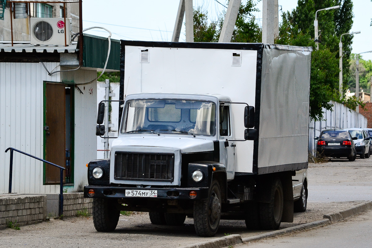 Волгоградская область, № Р 574 МУ 34 — ГАЗ-3307