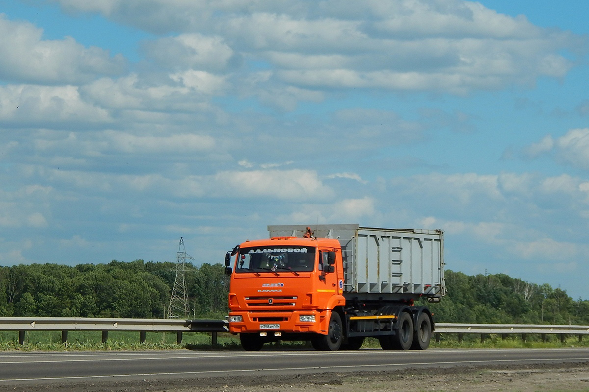 Белгородская область, № Р 358 АМ 136 — КамАЗ-65115-L4(19)