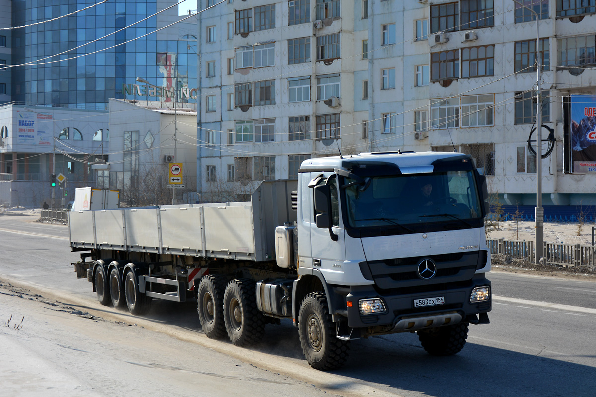 Саха (Якутия), № Е 583 СХ 154 — Mercedes-Benz Actros ('2009) 3344
