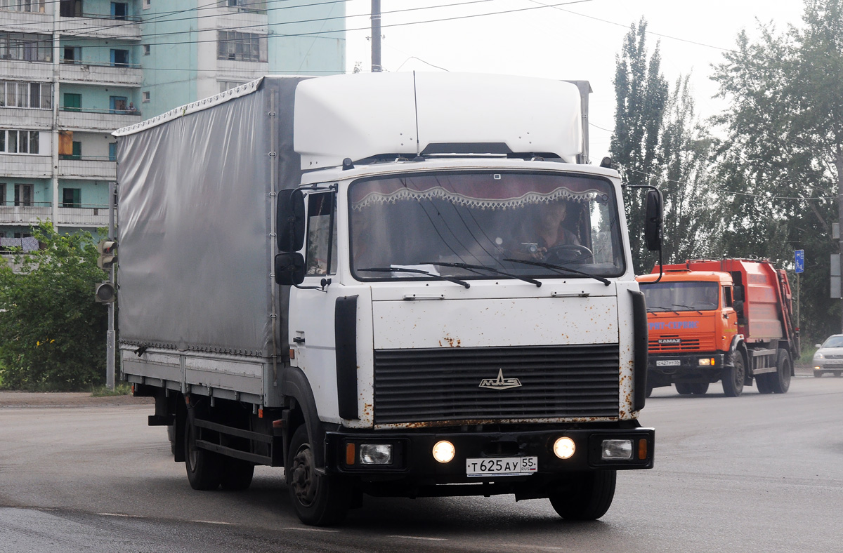 Омская область, № Т 625 АУ 55 — МАЗ-437041