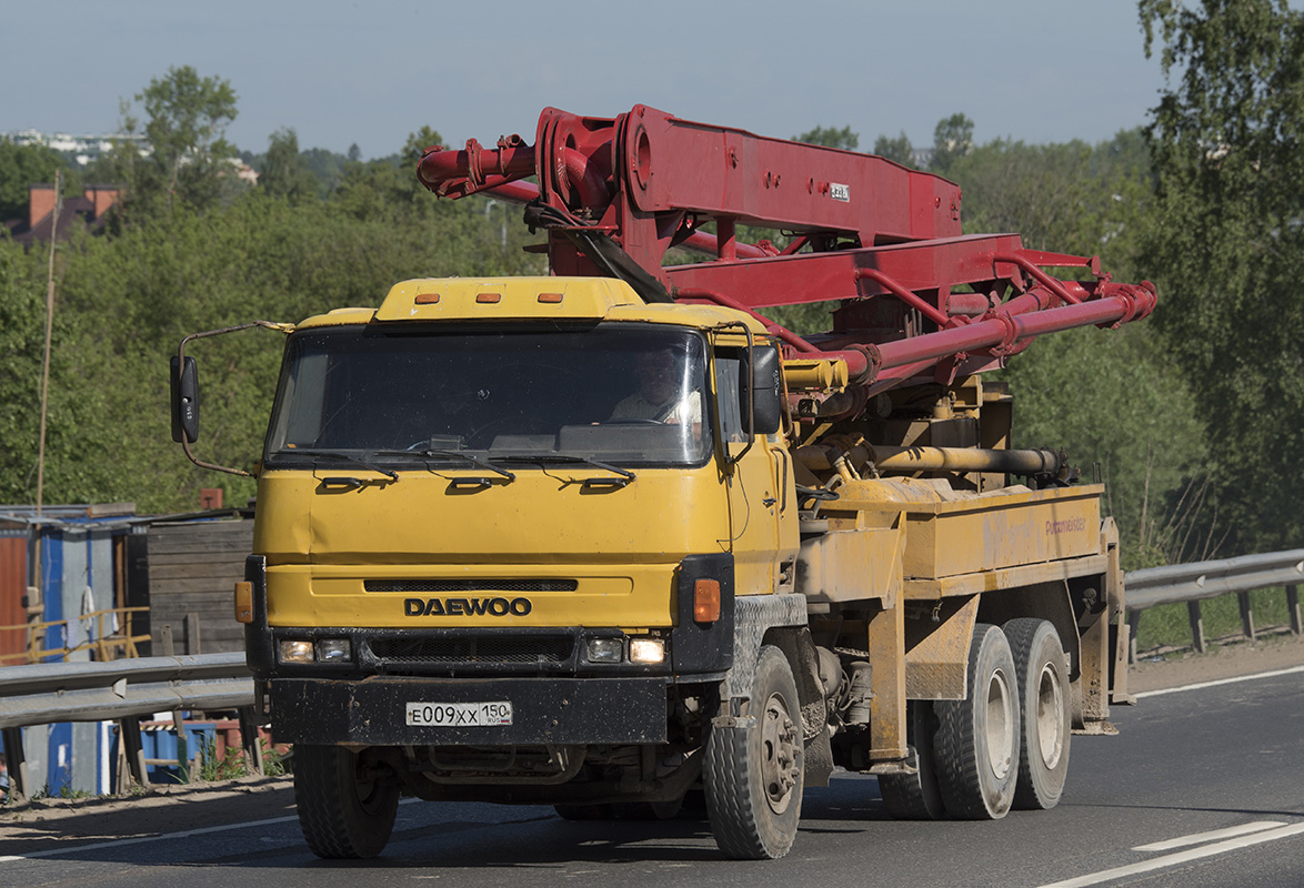 Московская область, № Е 009 ХХ 150 — Daewoo (общая модель)