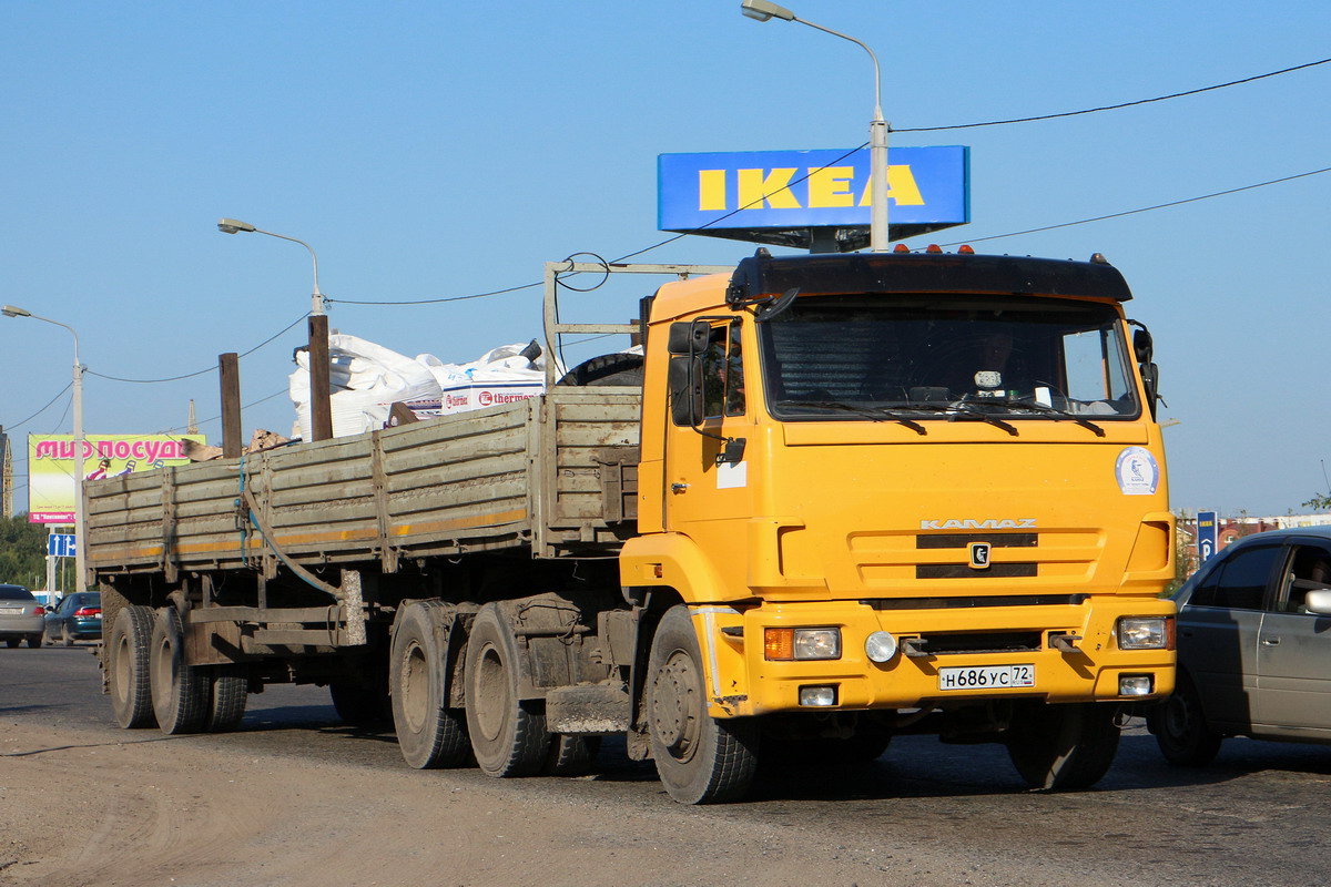 Тюменская область, № Н 686 УС 72 — КамАЗ-65116-N3(78)
