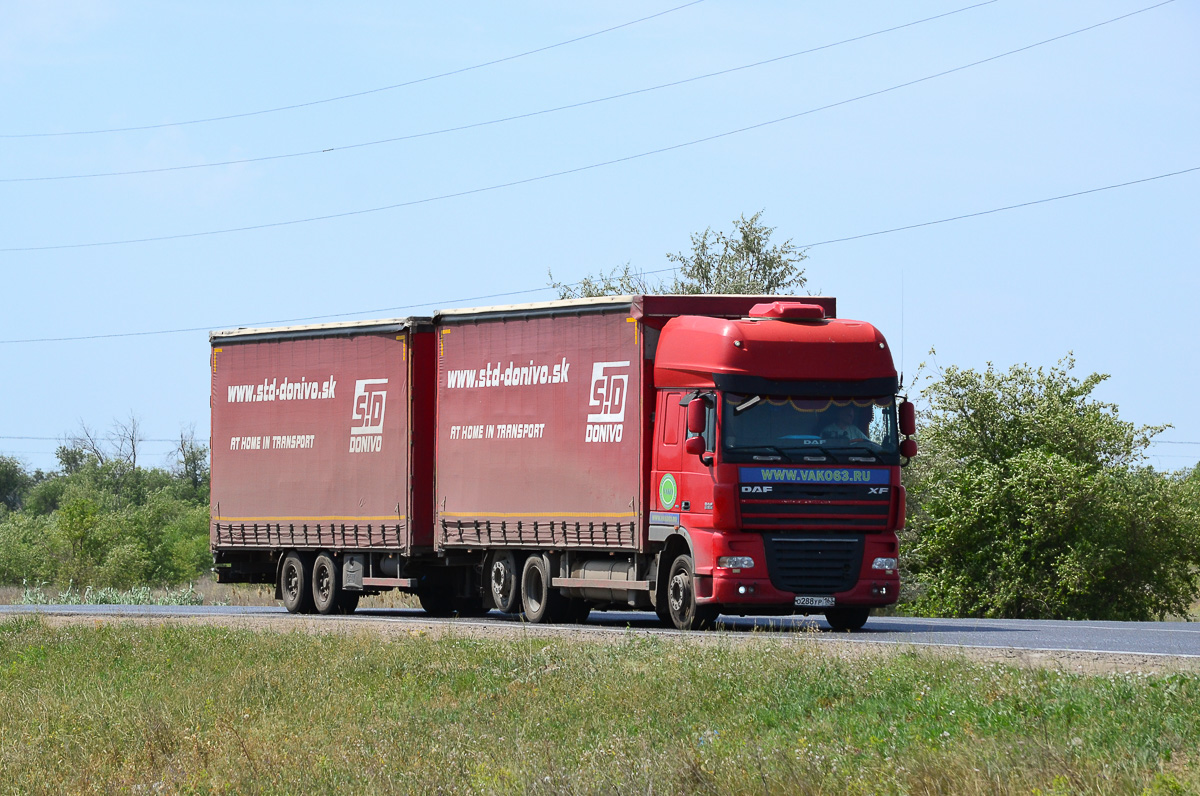 Самарская область, № О 288 УР 163 — DAF XF105 FAR