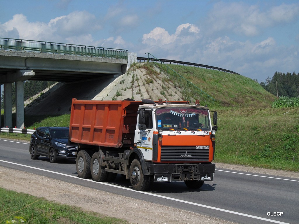 Витебская область, № АІ 4697-2 — МАЗ-5516 (общая модель)