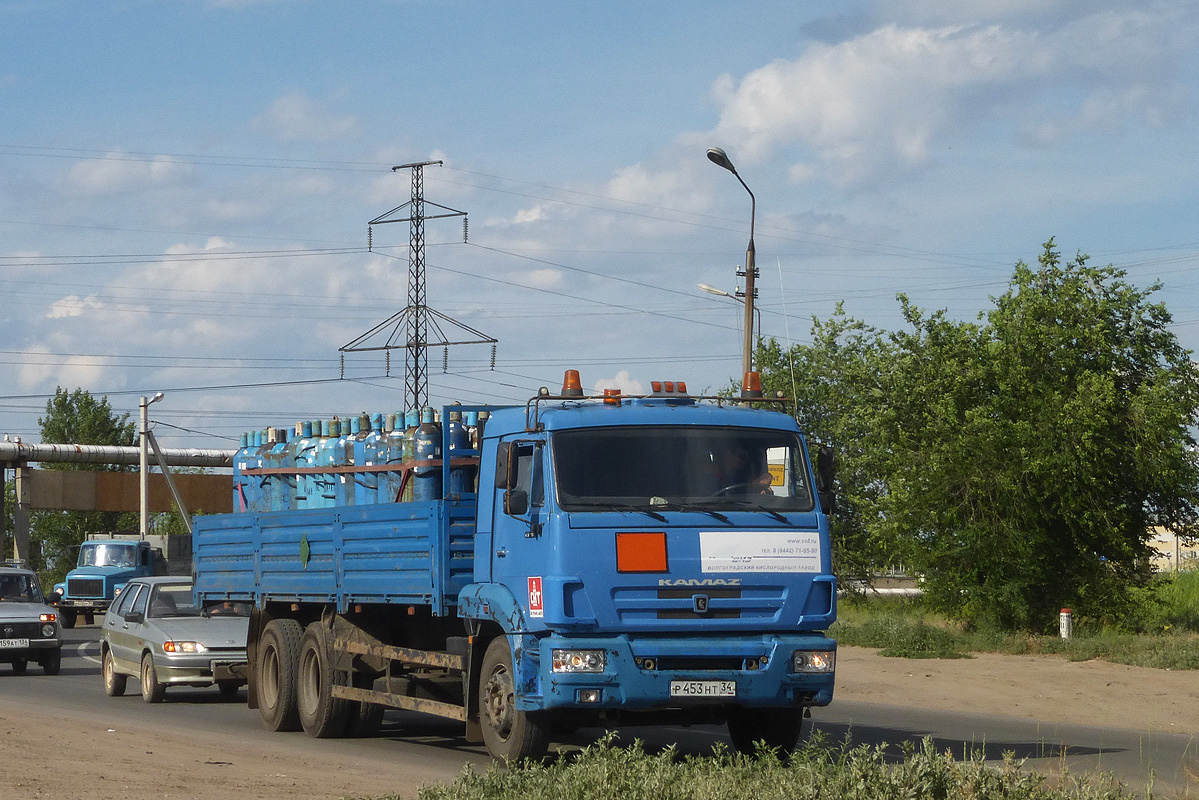 Волгоградская область, № Р 453 НТ 34 — КамАЗ-65117-N3(78)