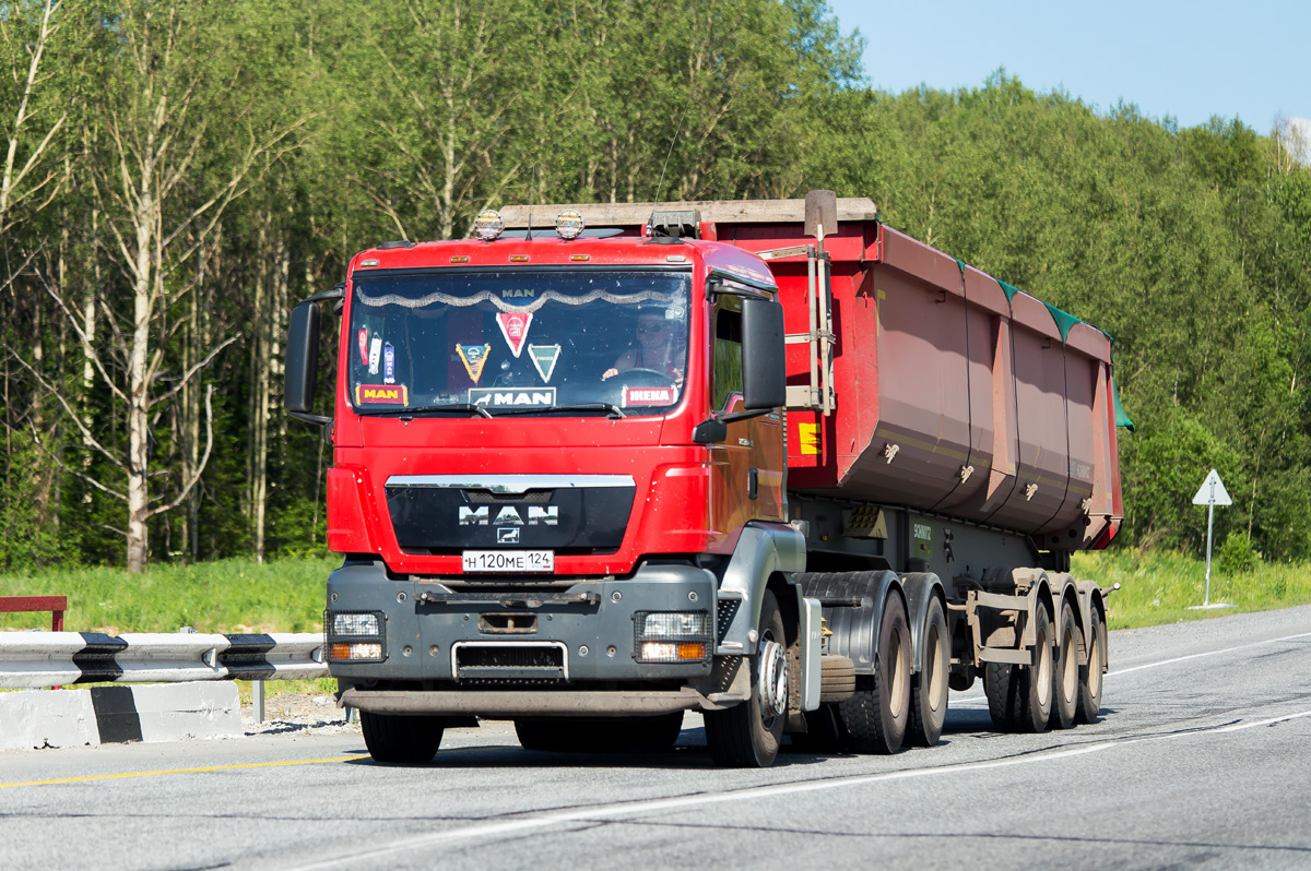 Красноярский край, № Н 120 МЕ 124 — MAN TGS 33.440