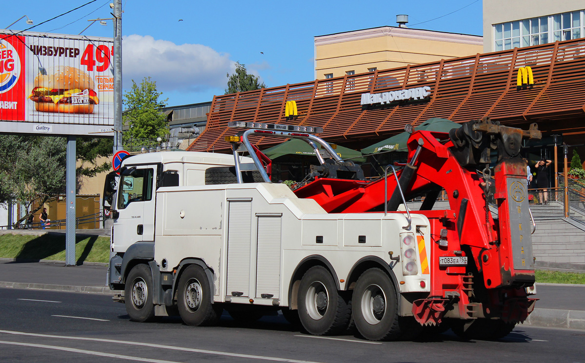 Московская область, № Т 083 ЕА 750 — MAN TGS 41.480
