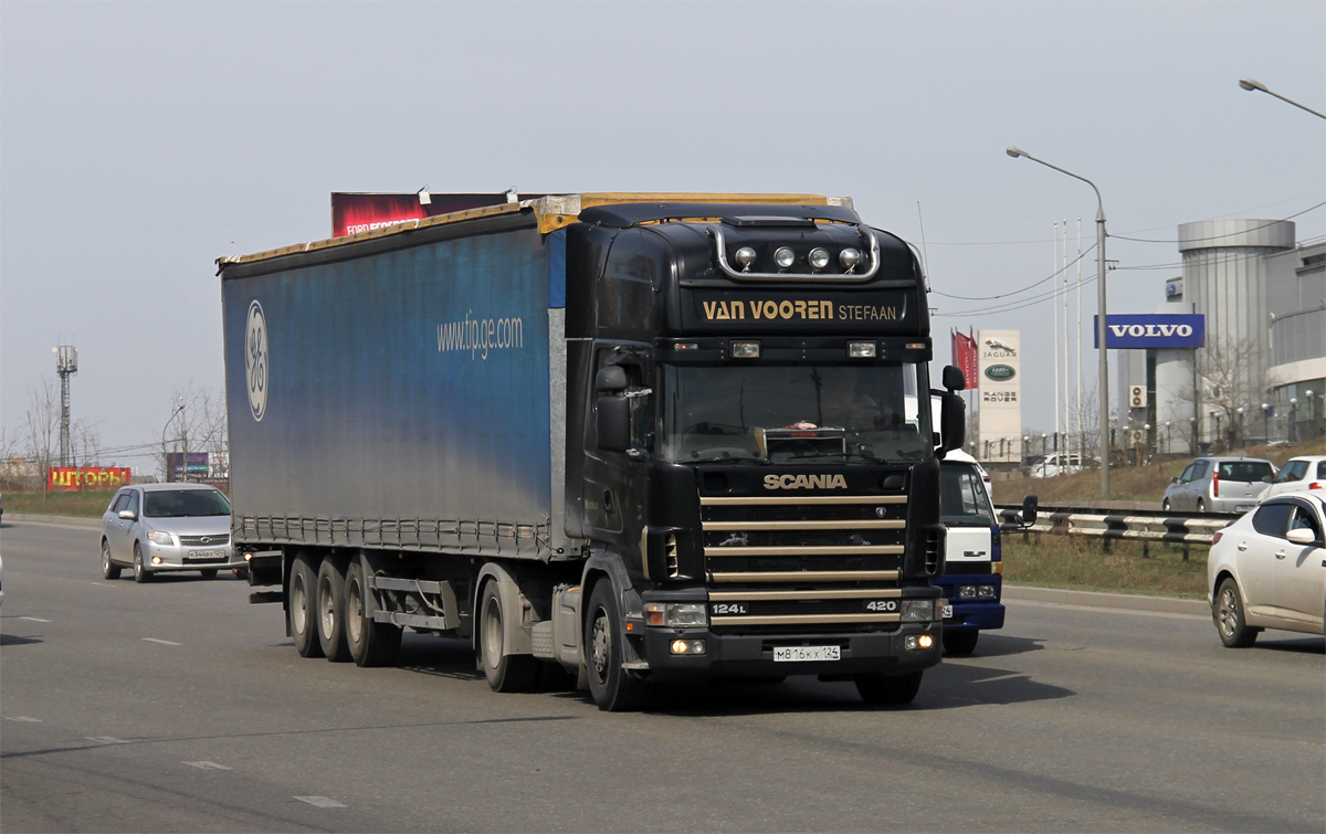 Красноярский край, № М 816 КХ 124 — Scania ('1996) R124L