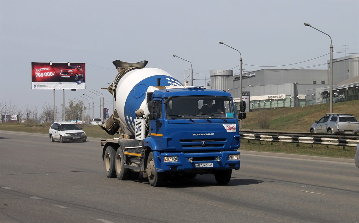 Красноярский край, № Н 073 НО 124 — КамАЗ-65115-L4(19)