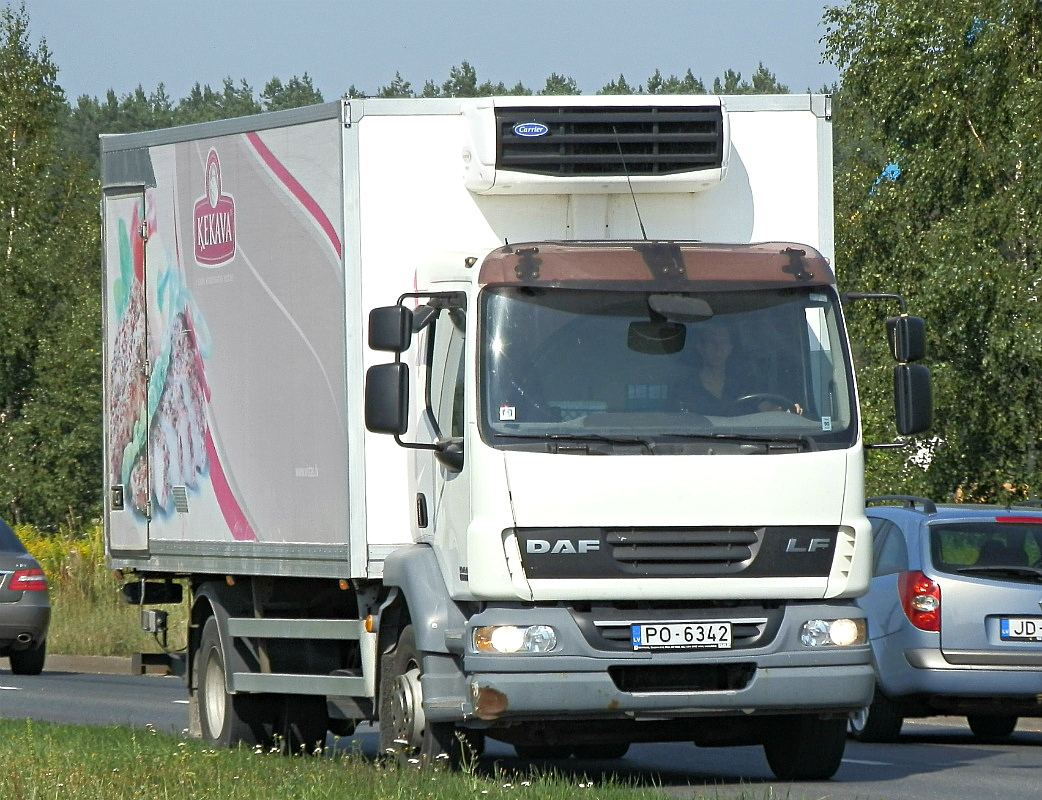 Латвия, № PO-6342 — DAF LF (общая модель)