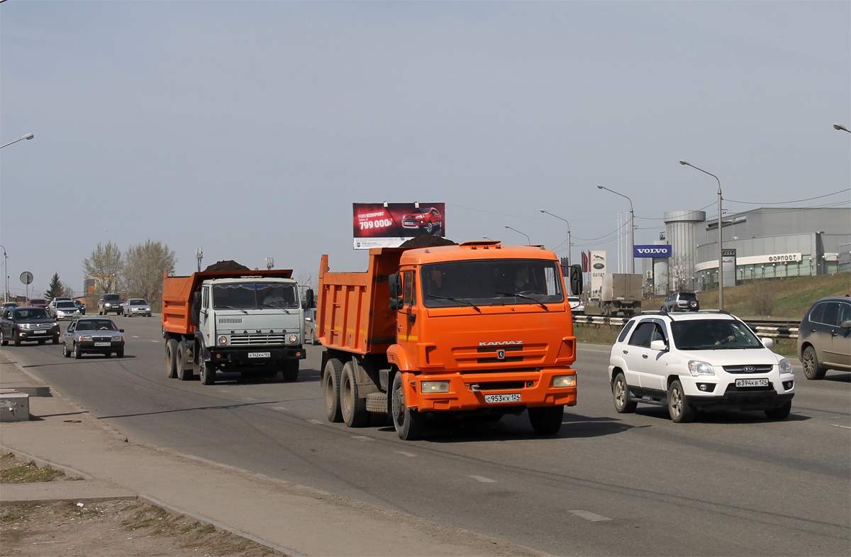 Красноярский край, № С 953 КХ 124 — КамАЗ-65115-N3(78)