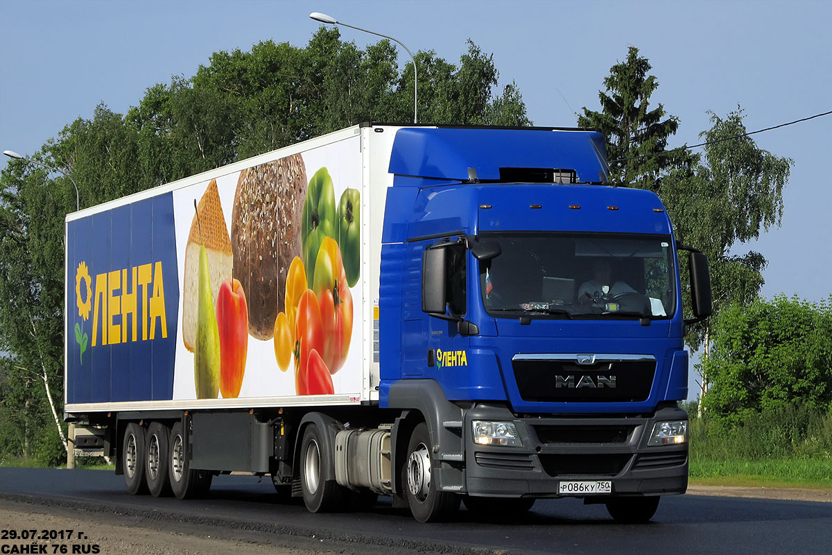Московская область, № Р 086 КУ 750 — MAN TGS 18.400