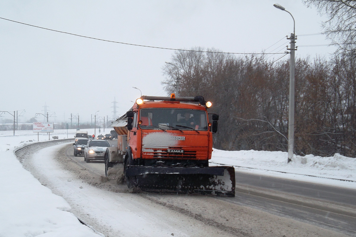 Алтайский край, № Н 553 СМ 22 — КамАЗ-43253-A3(96)