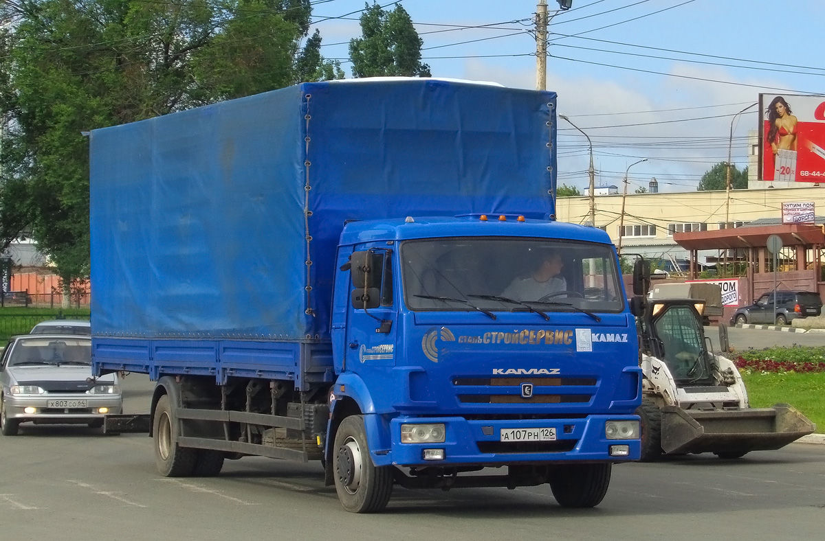 Саратовская область, № А 107 РН 126 — КамАЗ-5308-D3(97)