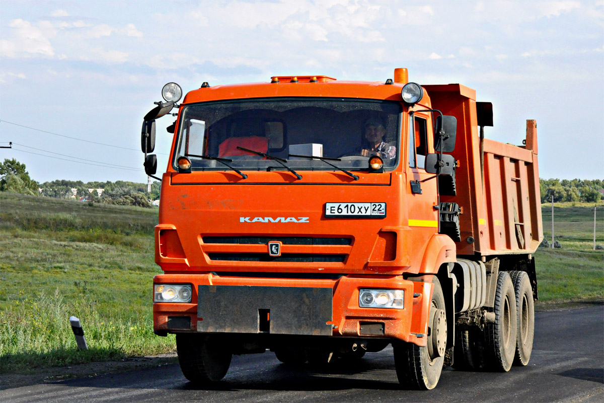 Алтайский край, № Е 610 ХУ 22 — КамАЗ-65115-L4(19)