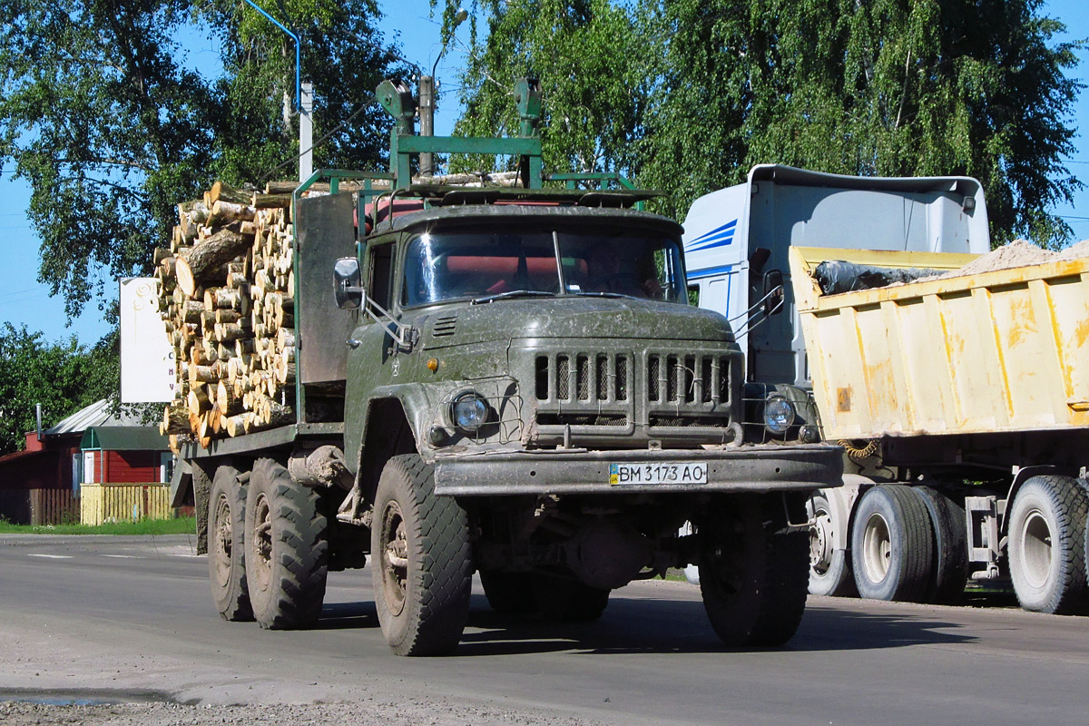 Сумская область, № ВМ 3173 АО — ЗИЛ-131 (общая модель)