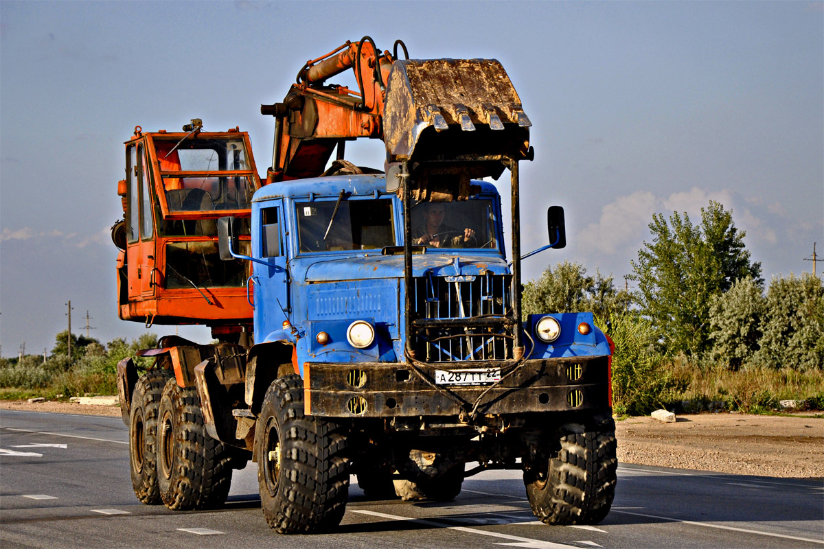 Алтайский край, № А 287 ТТ 22 — КрАЗ-255Б1
