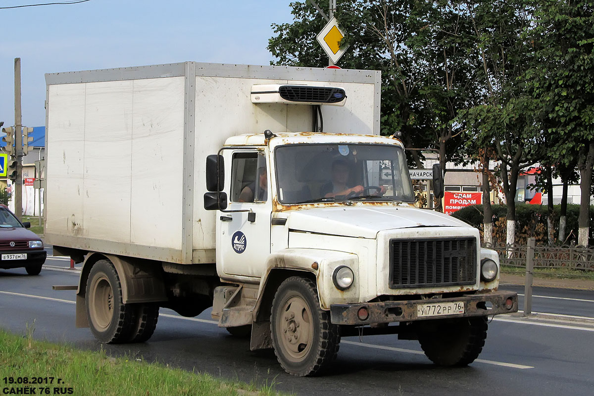 Ярославская область, № У 772 РР 76 — ГАЗ-3309
