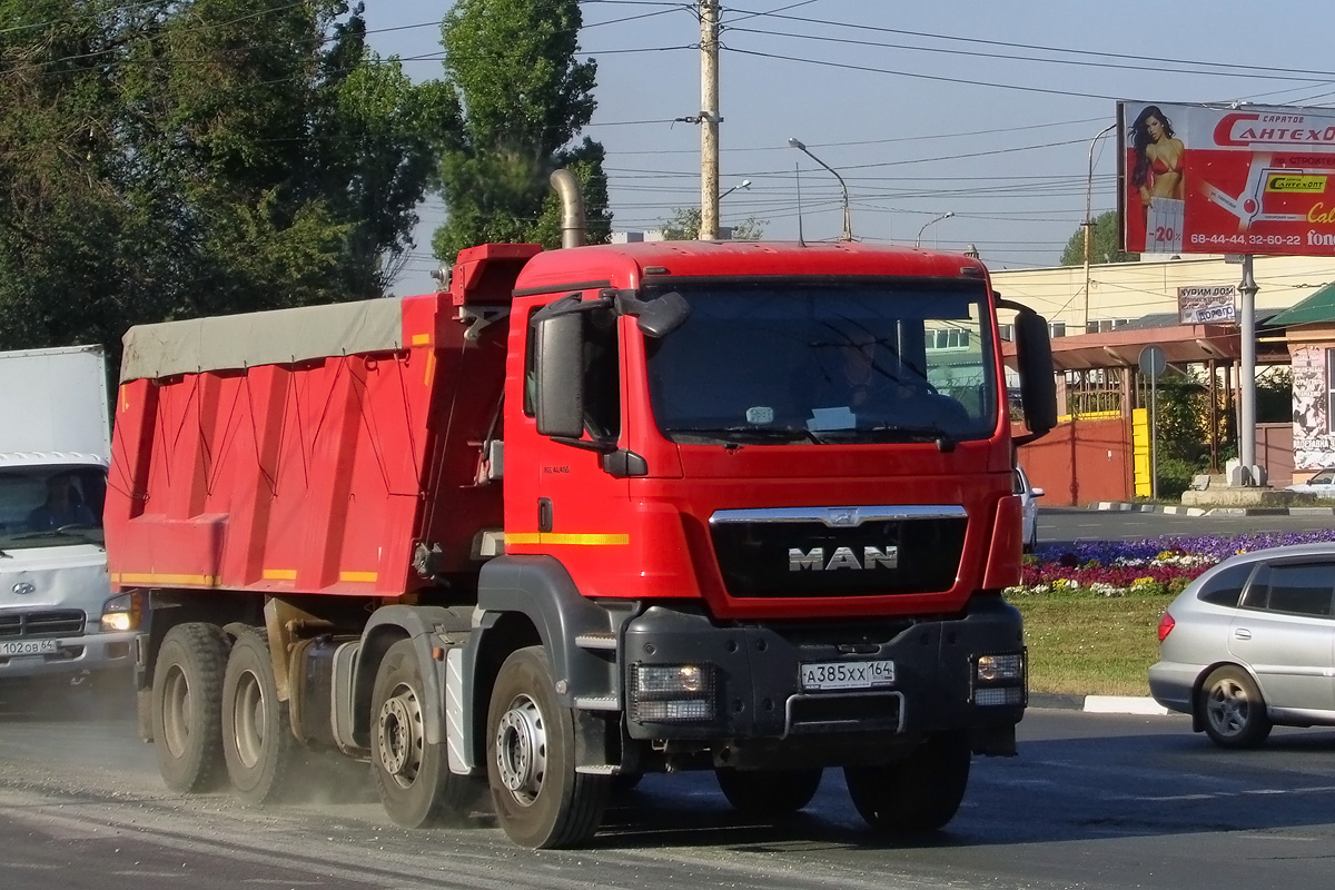 Саратовская область, № А 385 ХХ 164 — MAN TGS 41.400