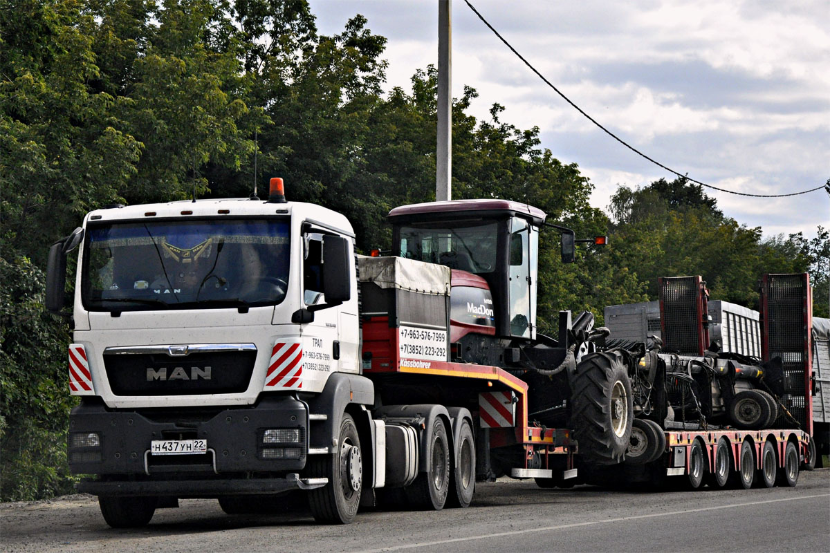 Алтайский край, № Н 437 УН 22 — MAN TGS 33.440