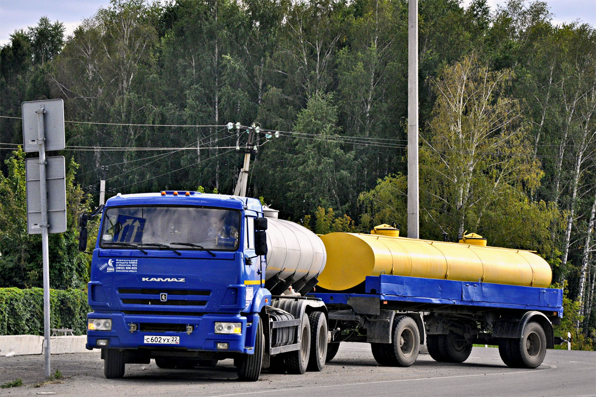 Алтайский край, № С 602 УХ 22 — КамАЗ-65117-A4(23)