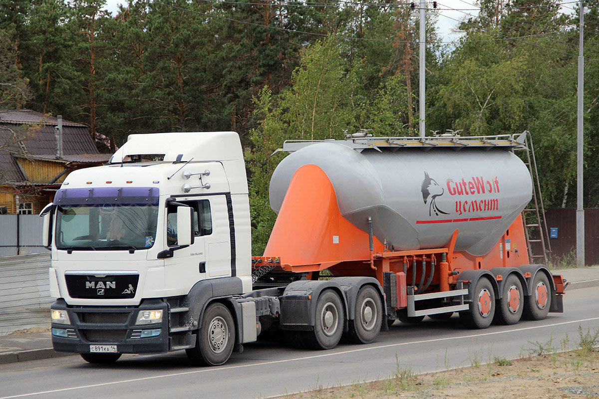 Саха (Якутия), № С 891 КА 14 — MAN TGS 26.440