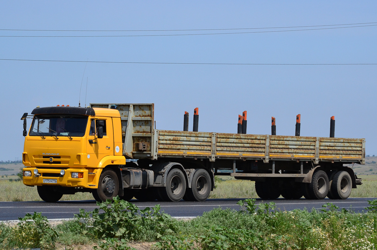 Татарстан, № О 175 УМ 116 — КамАЗ-65116-N3(78)