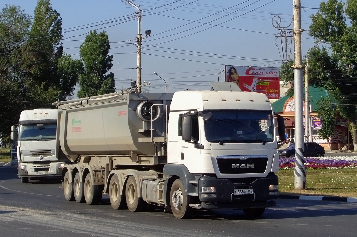 Саратовская область, № Н 538 КР 164 — MAN TGS 33.440