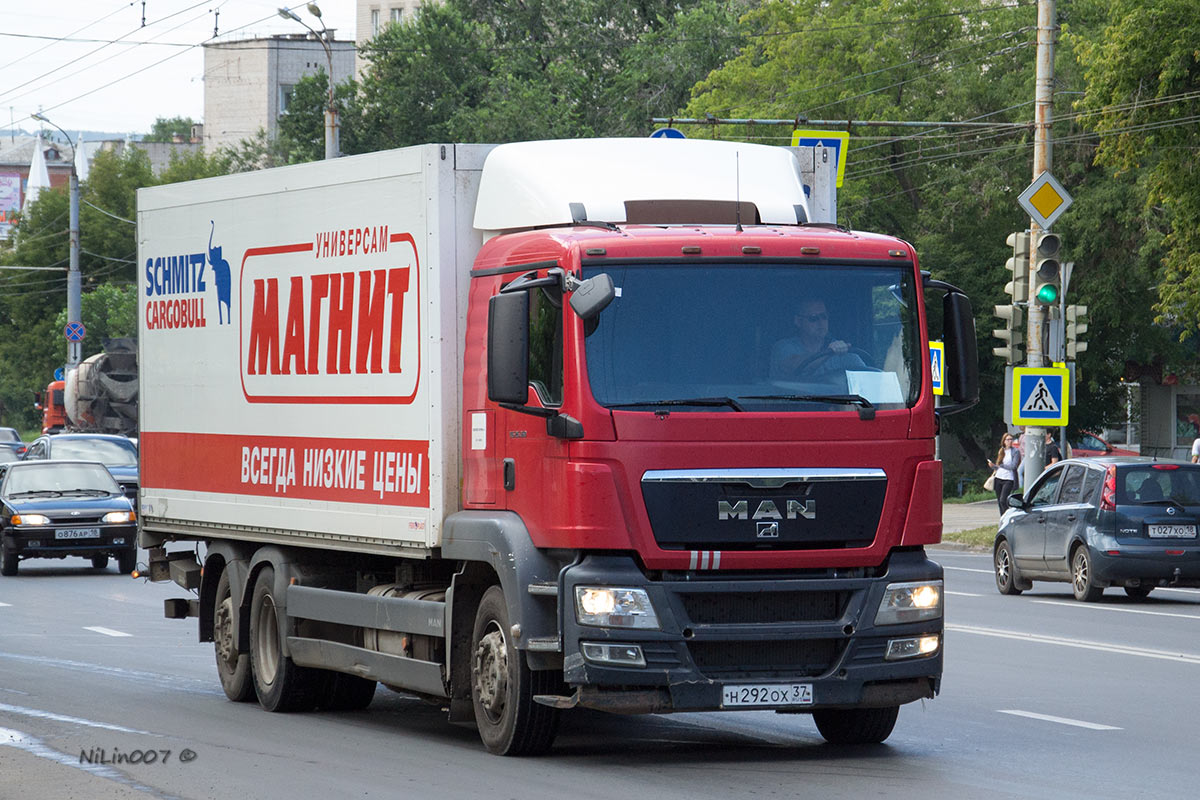 Воронежская область, № Н 292 ОХ 37 — MAN TGS 26.360