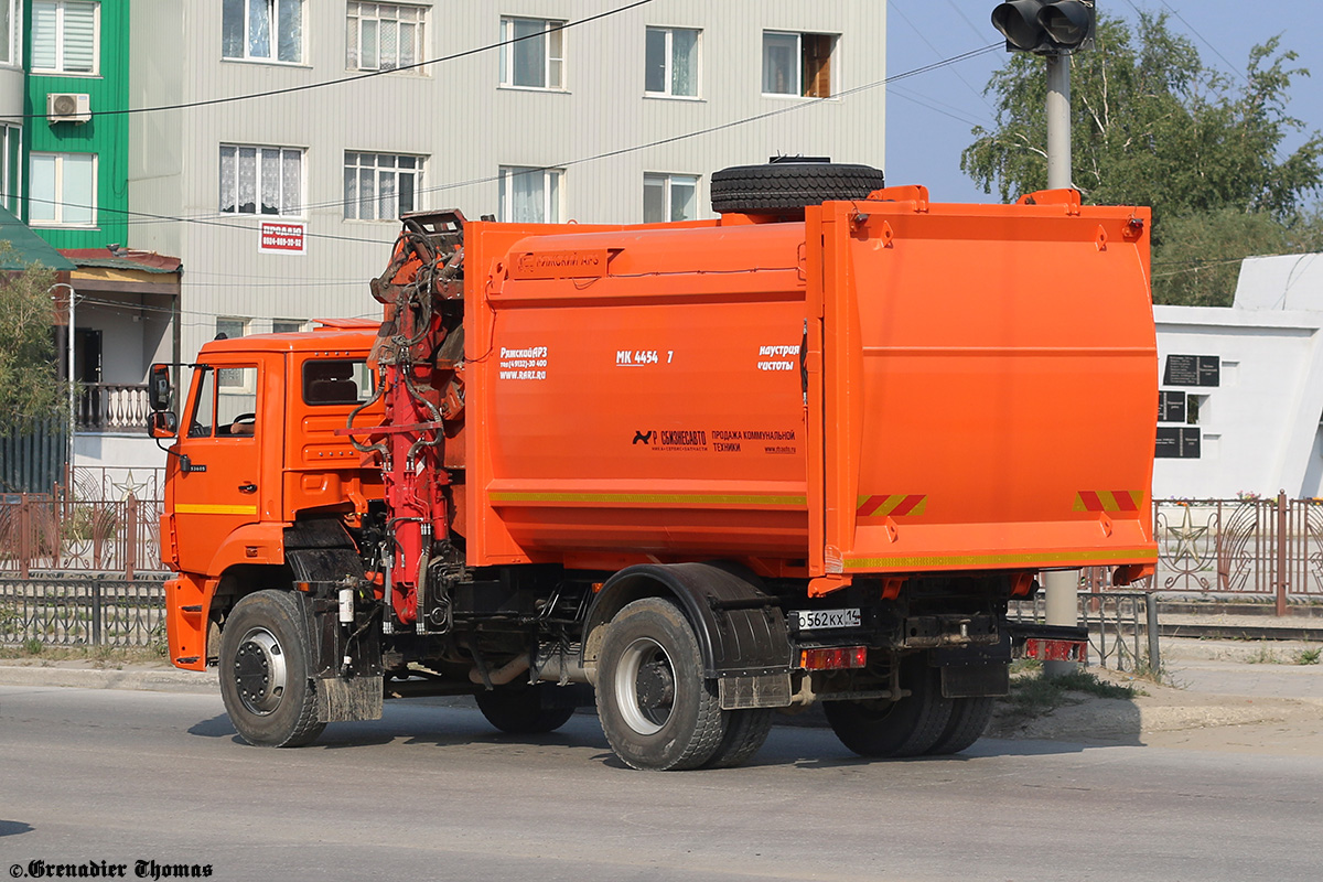 Саха (Якутия), № О 562 КХ 14 — КамАЗ-53605-L4(19)