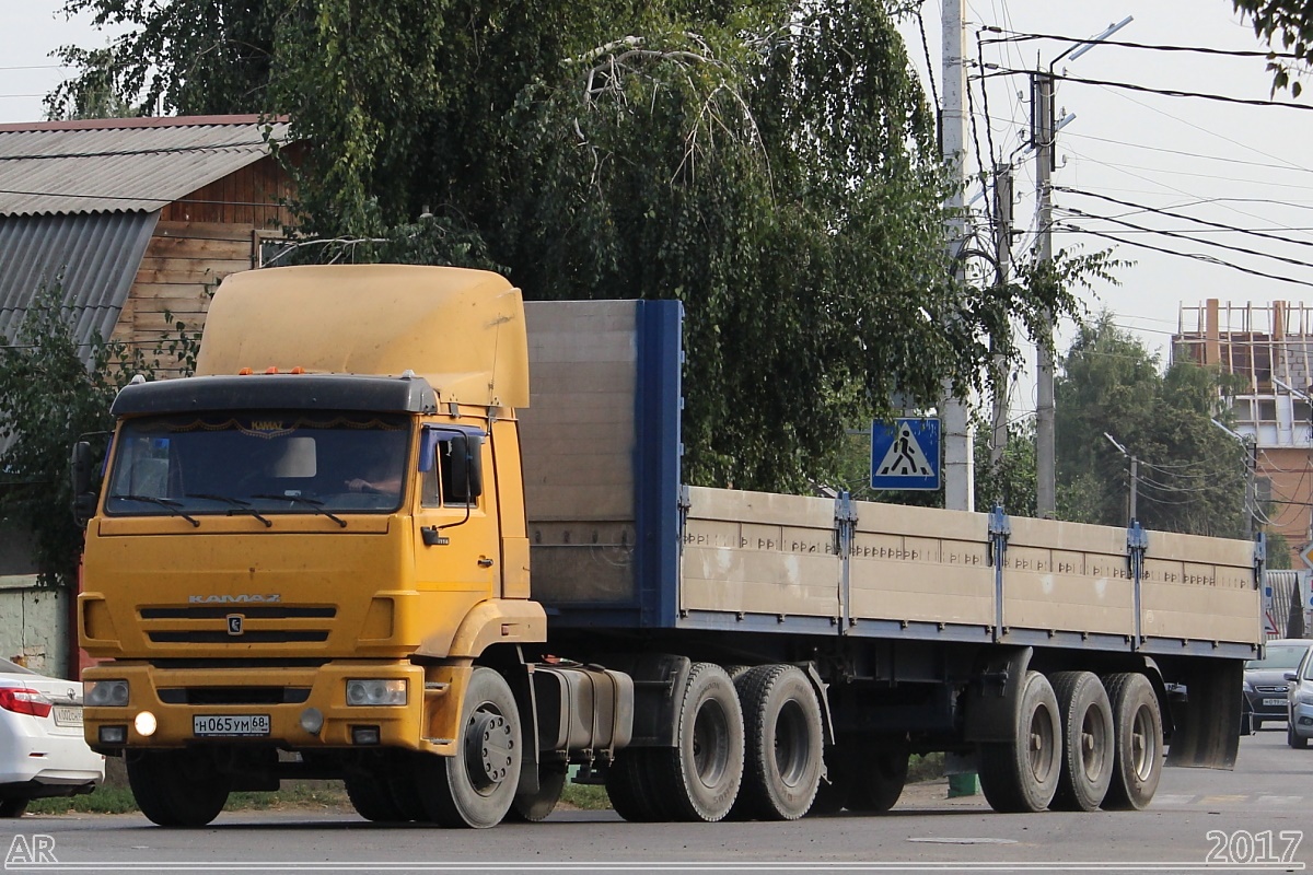 Тамбовская область, № Н 065 УМ 68 — КамАЗ-65116-N3(78)