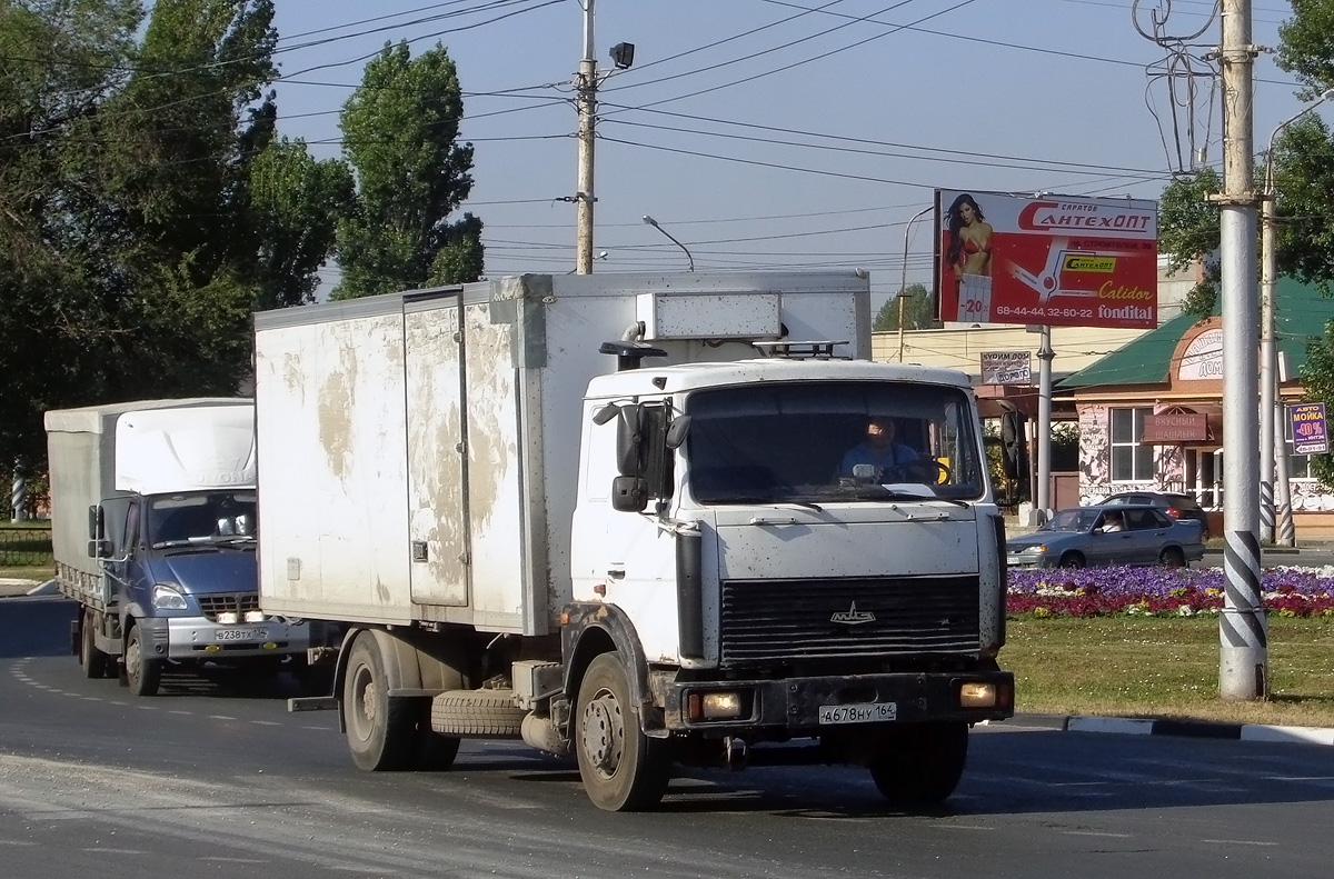 Саратовская область, № А 678 НУ 164 — МАЗ-533603