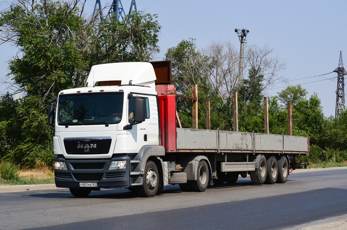 Ростовская область, № Т 907 РВ 161 — MAN TGS 19.400