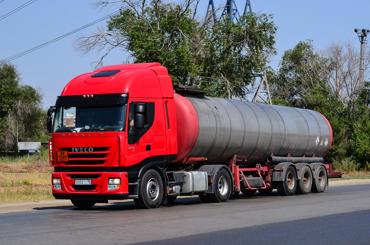 Санкт-Петербург, № В 002 ТТ 98 — IVECO Stralis ('2007) 450