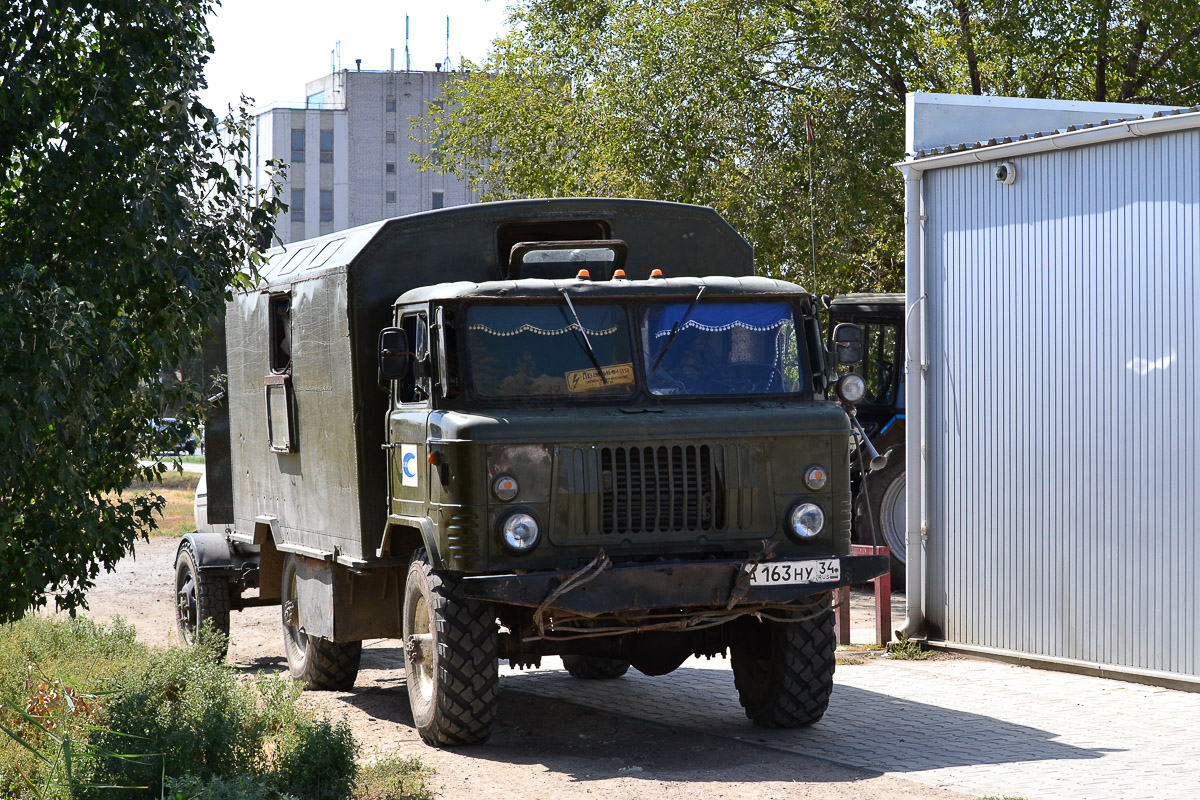 Волгоградская область, № А 163 НУ 34 — ГАЗ-66 (общая модель)