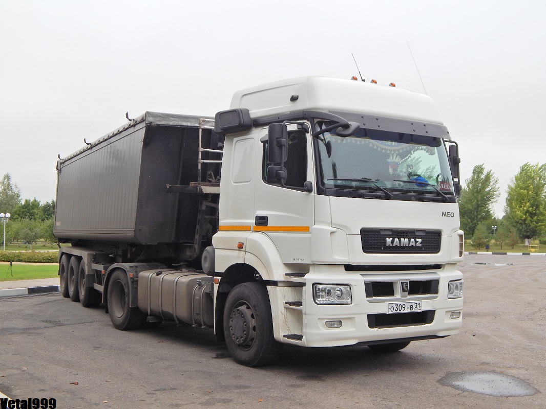 Белгородская область, № О 309 НВ 31 — КамАЗ-5490-S5(87)