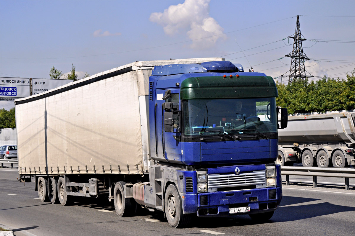 Алтайский край, № Е 714 РВ 22 — Renault Magnum Integral ('1997)