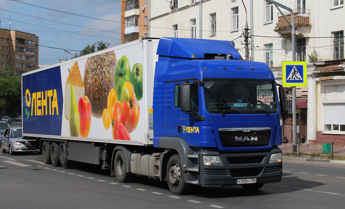 Московская область, № Р 192 КУ 750 — MAN TGS 18.400