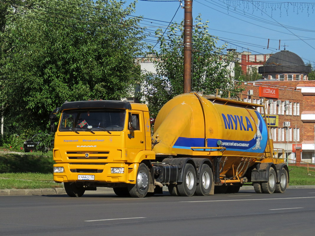 Кировская область, № С 444 СС 43 — КамАЗ-65116-A4(23)