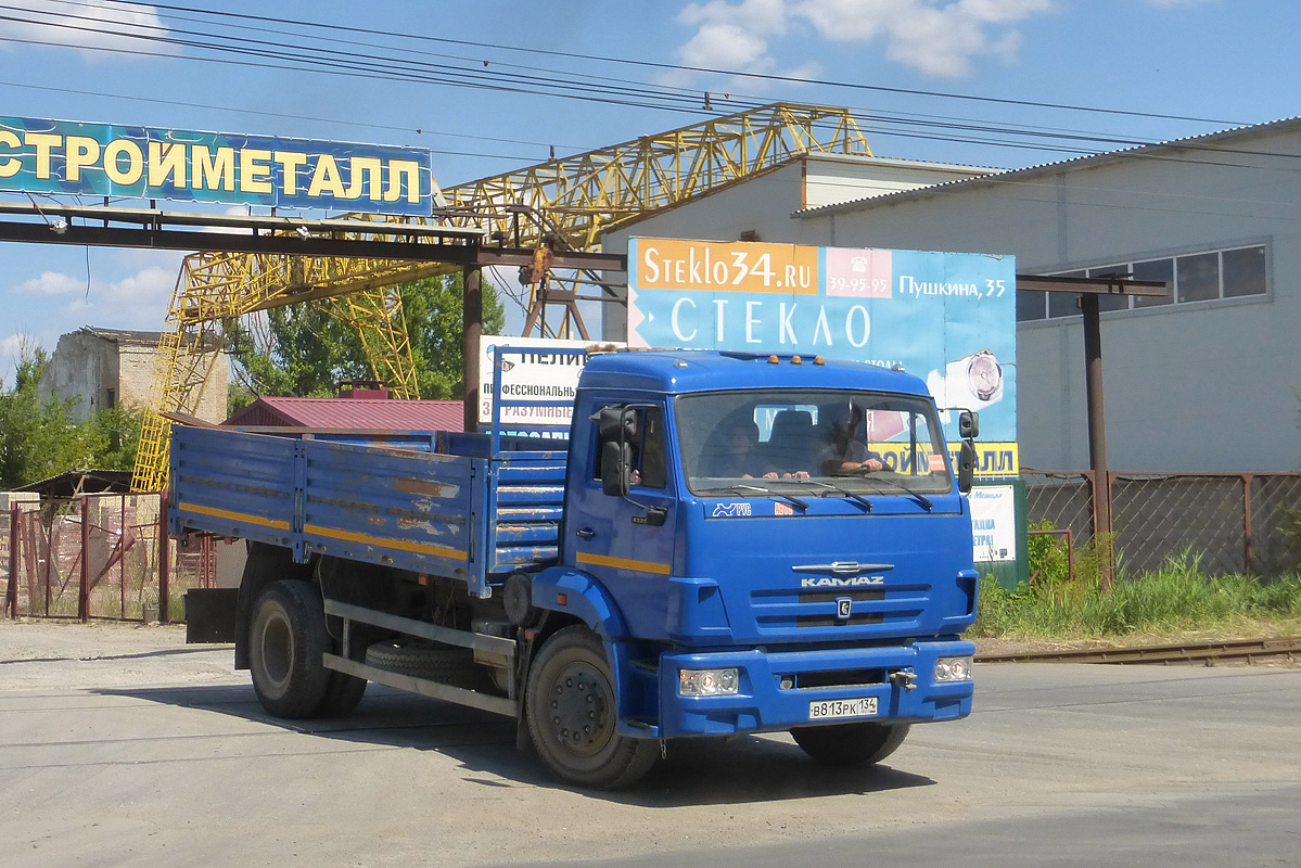 Волгоградская область, № В 813 РК 134 — КамАЗ-43253-H3(99)