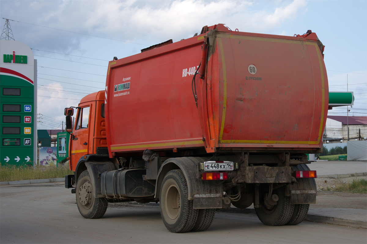 Саха (Якутия), № Е 448 КХ 14 — КамАЗ-43253-A3(96)