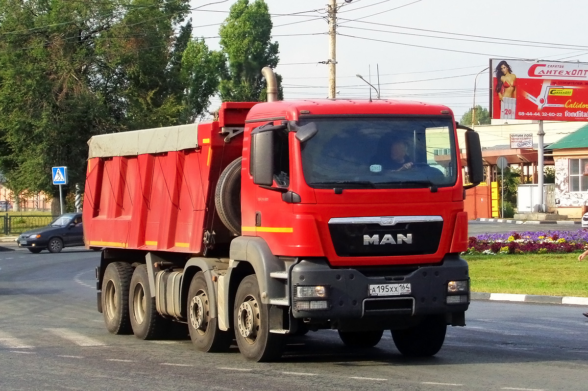 Саратовская область, № А 195 ХХ 164 — MAN TGS 41.400